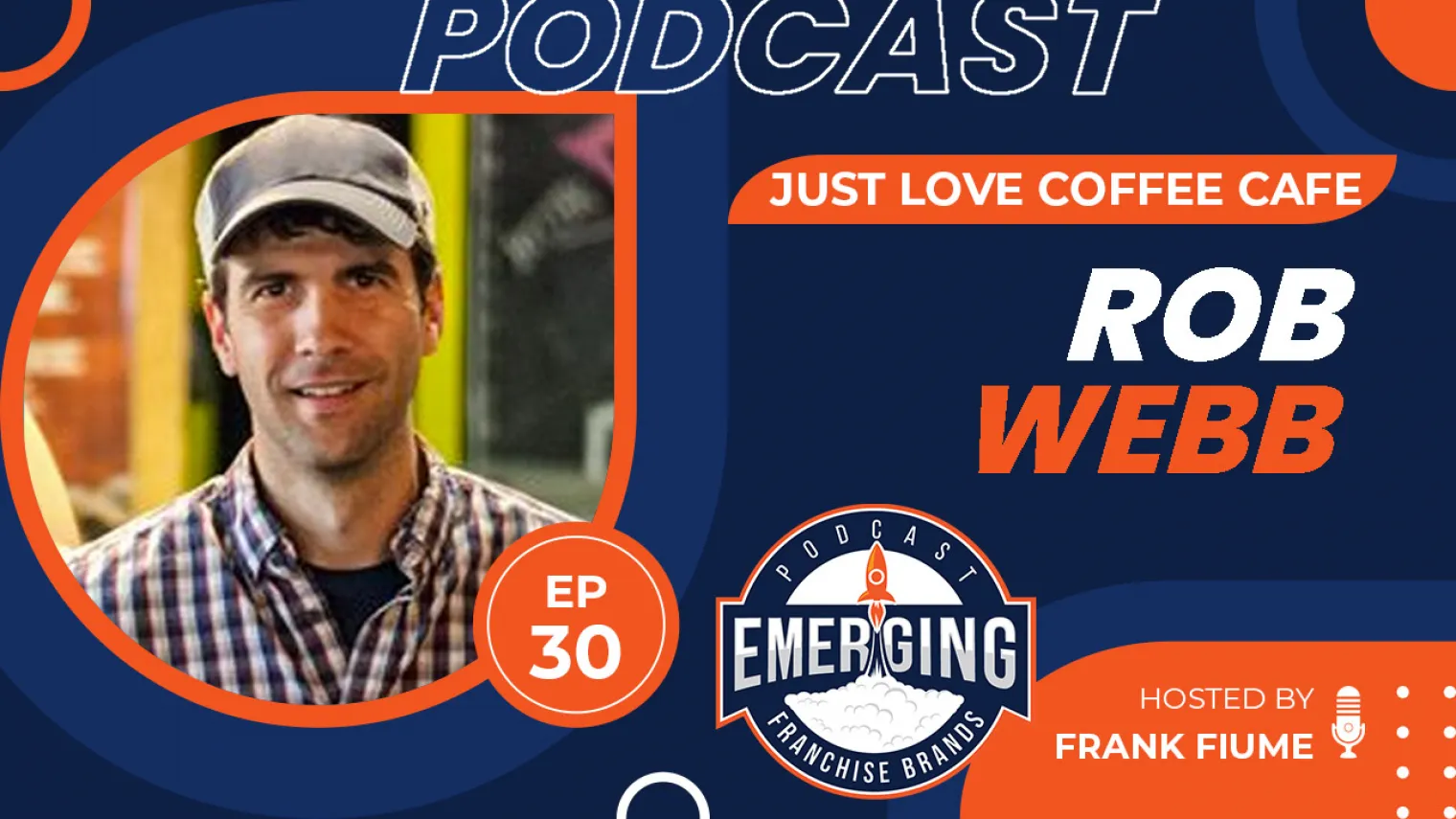 Episode image for Franchise Success Story: Just Love Coffee Cafe with Rob Webb