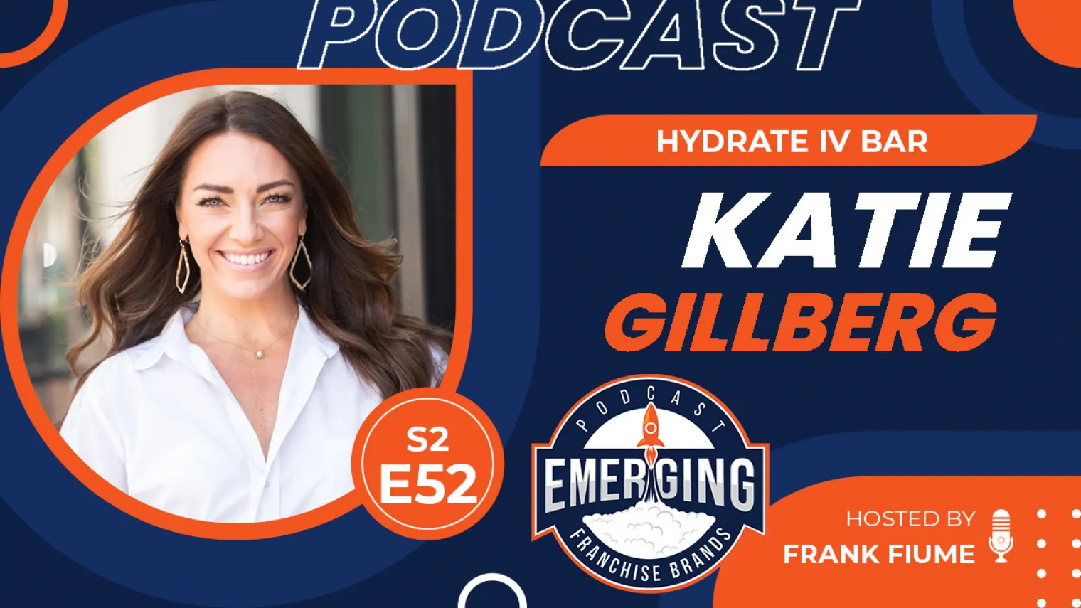 Episode image for Hydrate IV Bar: Katie Gillberg’s Journey from Medical Sales to Wellness Innovator